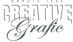 Logo Creative Grafic, vente articles beaux-arts et service encadrement à Aix-en-Provence